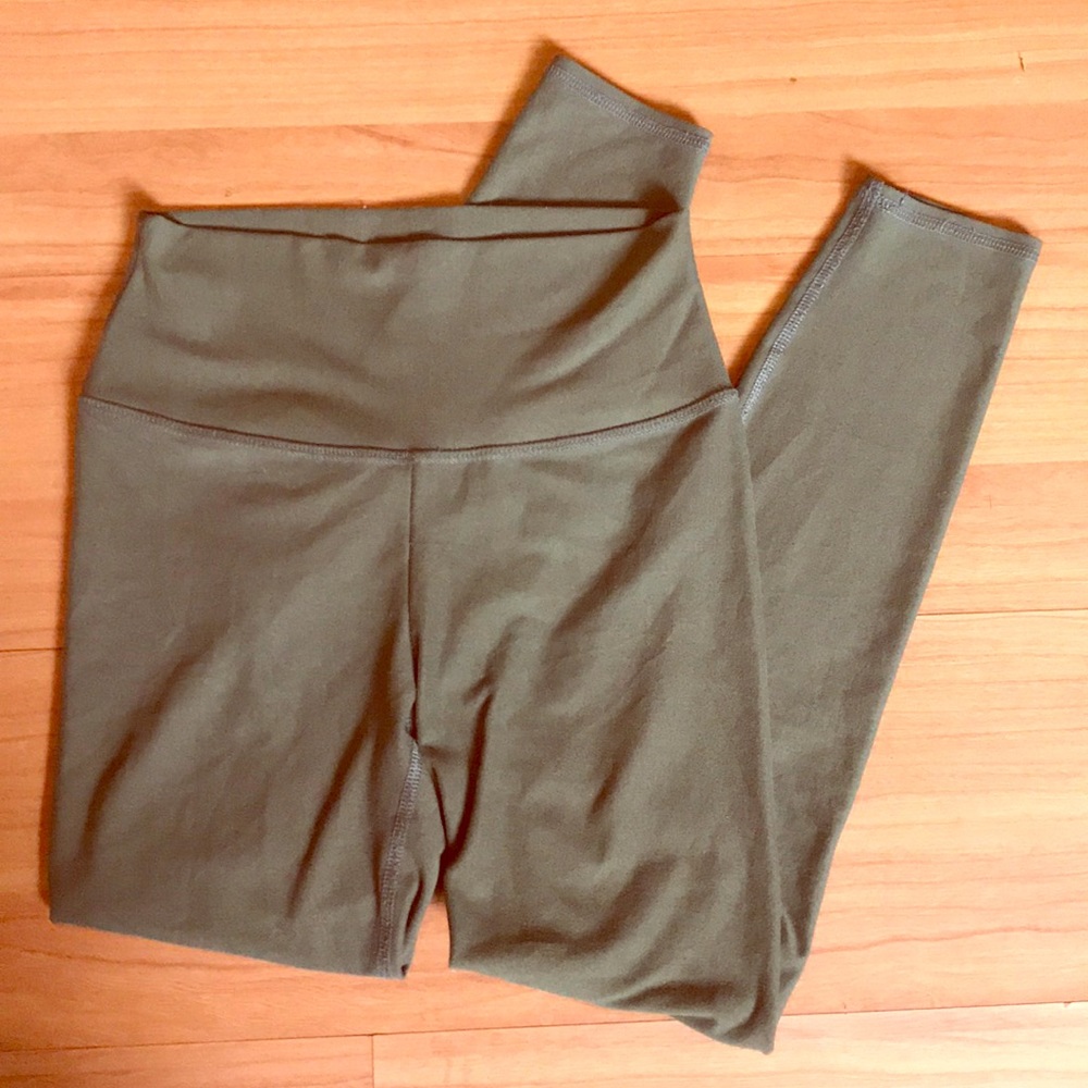 green leggings
